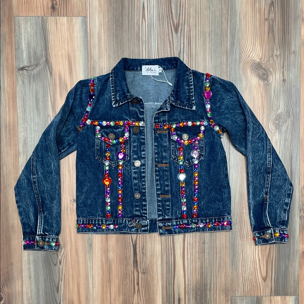 Lola + The Boys Denim Jacket Girls Size 12